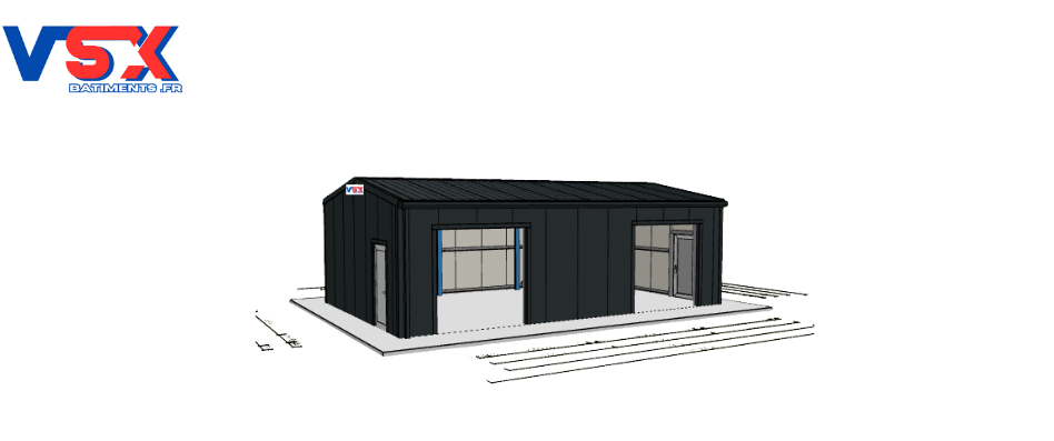 Hangar 10m x 6m. hauteur 3 m