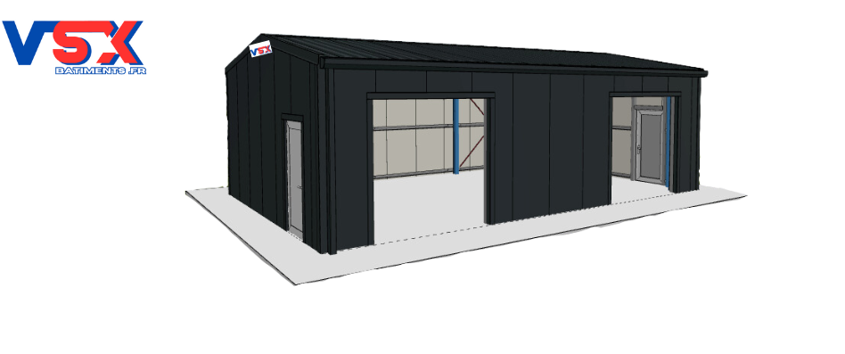 Hangar 10m x 6m. hauteur 3 m