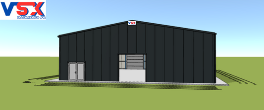 Hangar 20m x 16,70 m. hauteur 5 m