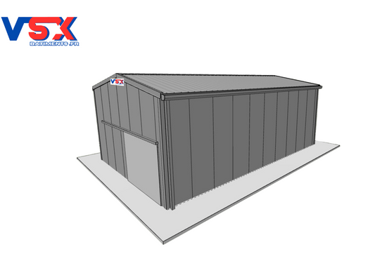 Hangar 6 x 10 m. hauteur 3,5 m